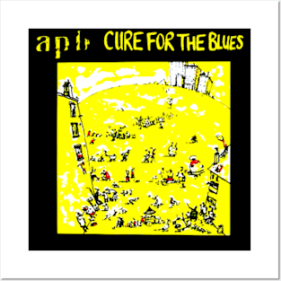 Cure For The Blues New Wave Indie Throwback 1986 Posters and Art